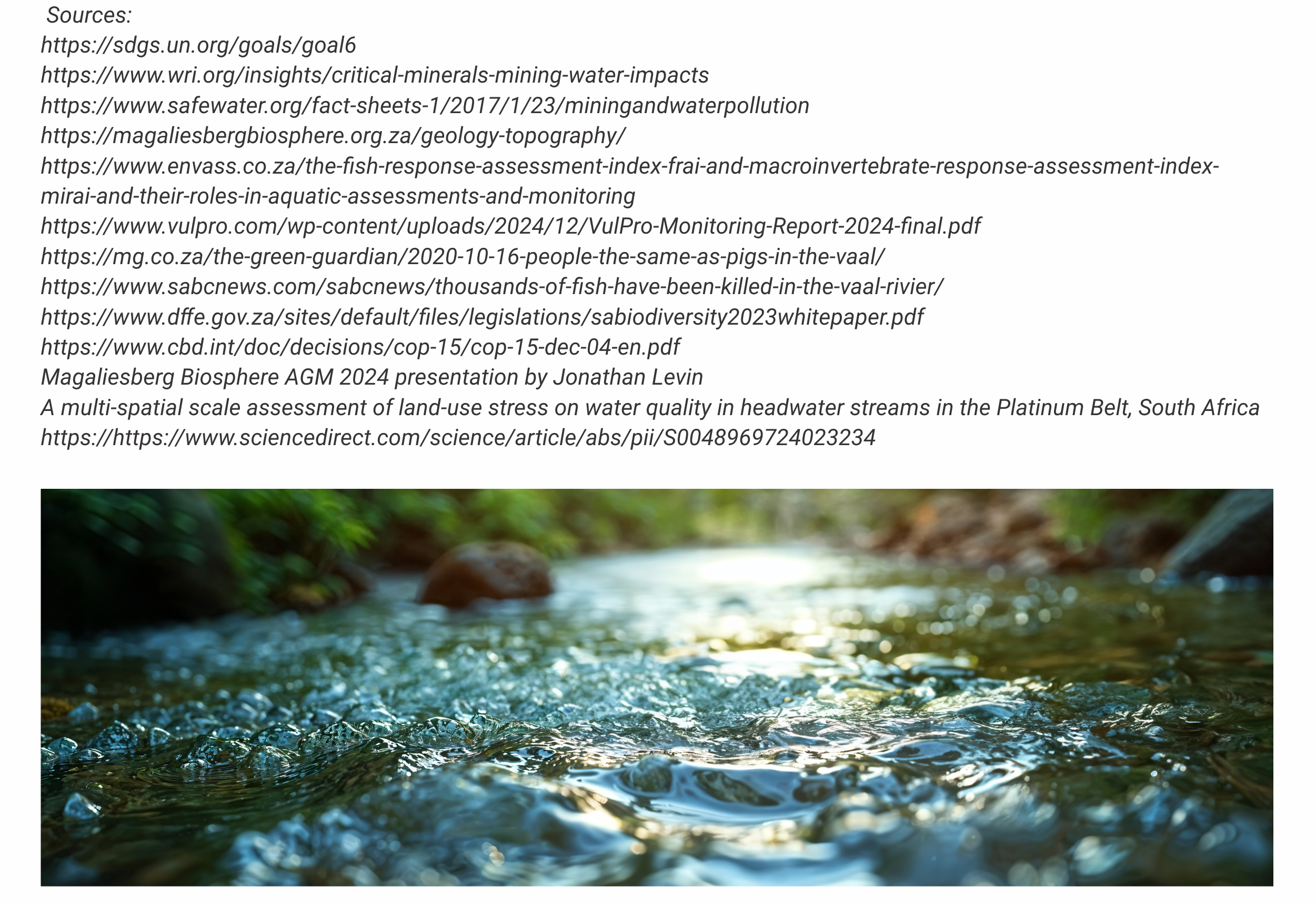 Commemorating Water Day 2